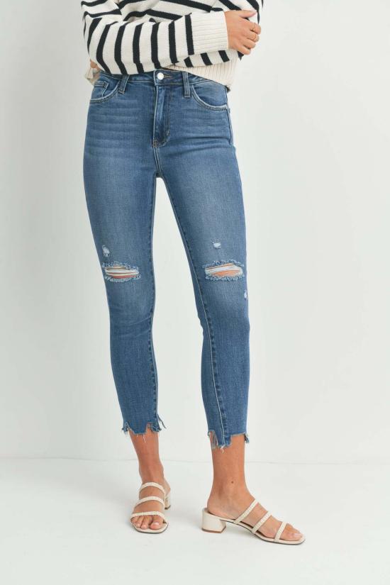  저스트 블랙 데님 데님 팬츠 리미트리스 스키니 - JUST BLACK DENIM