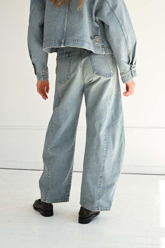  사야카 다비스 뉴욕 데님 팬츠 사야카 데이비스 뉴욕 배럴 데님 - SAYAKA DAVIS NEW YORK