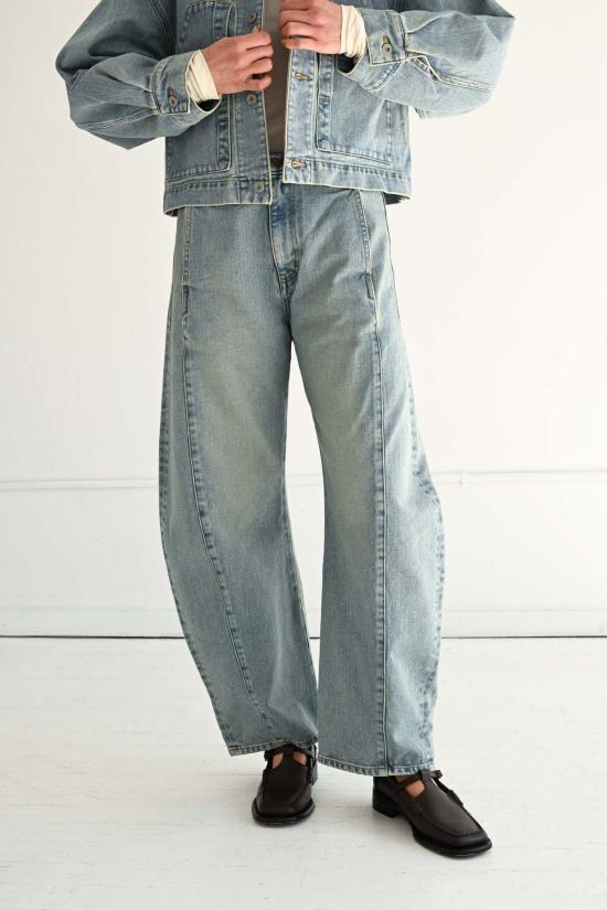  사야카 다비스 뉴욕 데님 팬츠 사야카 데이비스 뉴욕 배럴 데님 - SAYAKA DAVIS NEW YORK