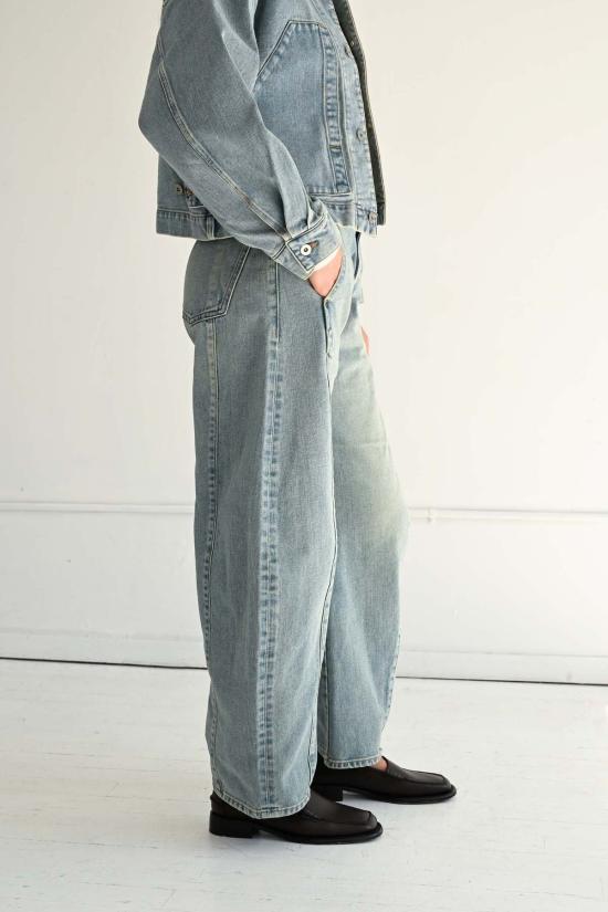  사야카 다비스 뉴욕 데님 팬츠 사야카 데이비스 뉴욕 배럴 데님 - SAYAKA DAVIS NEW YORK