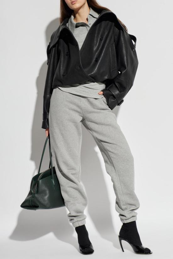  디 아티코 긴팔 티셔츠 아티코 긴팔 폴로 셔츠 그레이 - THE ATTICO