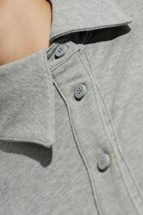  디 아티코 긴팔 티셔츠 아티코 긴팔 폴로 셔츠 그레이 - THE ATTICO