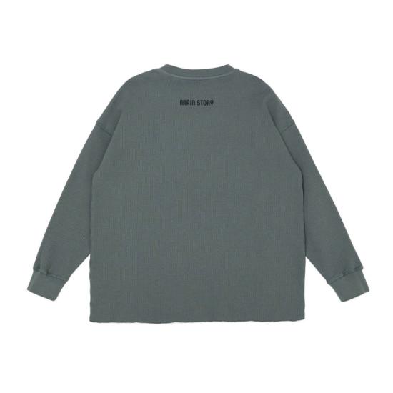  [키즈] Main Story 트레이닝 상의 키즈 메인 스토리 와플 티 퓨터 - OTHER BRANDS