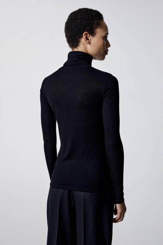  House of Dagmar 긴팔 티셔츠 하우스 오브 다그마 레미 탑 블랙 - OTHER BRANDS