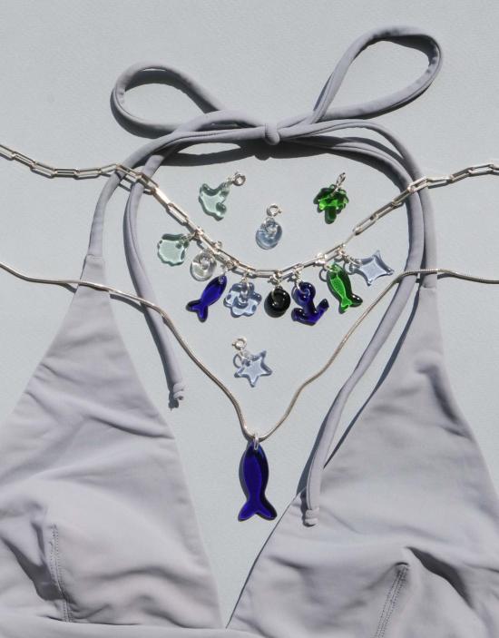  클레드 목걸이/팬던트 피쉬 아이콘 참 라지 - CLED