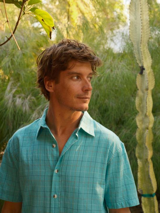  Mollusk 반팔 셔츠 연체동물 여름 창문 셔츠 - OTHER BRANDS