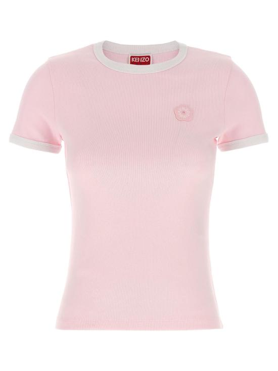  겐조 반팔 티셔츠 보케 플라워 2.0 티셔츠 핑크