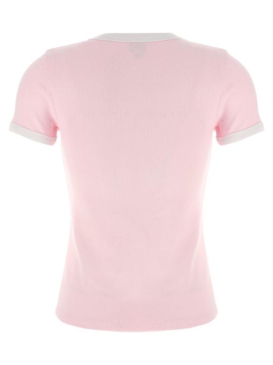  겐조 반팔 티셔츠 보케 플라워 2.0 티셔츠 핑크 - KENZO