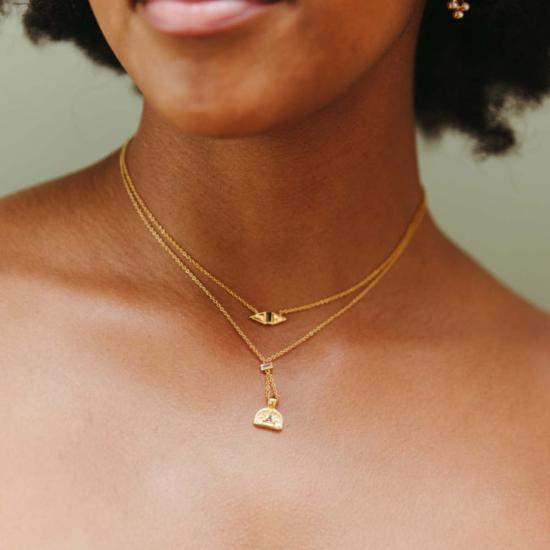  시에라 윈터 주얼리 목걸이/팬던트 여성용 목걸이 블랙 스피넬 - SIERRA WINTER JEWELRY