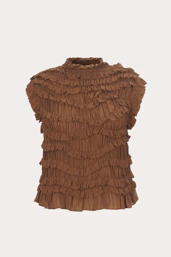  레이첼 코미 민소매 티셔츠 말리 탑 - RACHEL COMEY