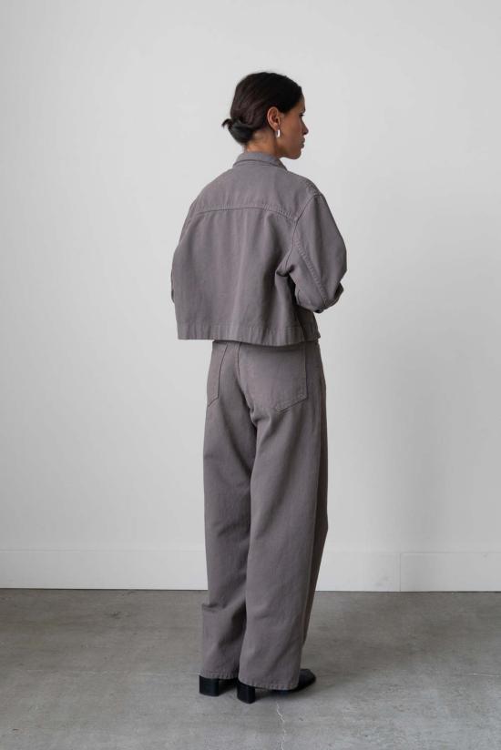  왈츠 데님 팬츠 와이드핏 진 - WALTZ