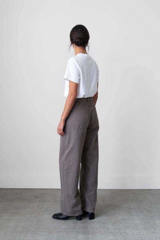  왈츠 데님 팬츠 와이드핏 진 - WALTZ