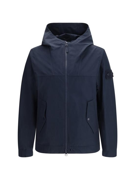  스톤 아일랜드 자켓 방수 후드 재킷