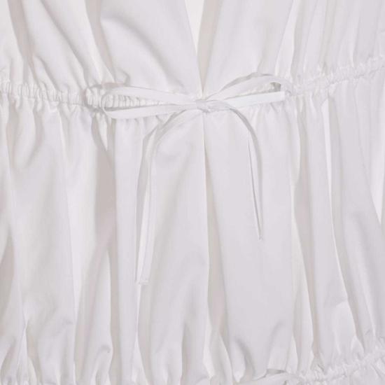  알라이아 숏 원피스 미니 드레스 화이트 - ALAIA