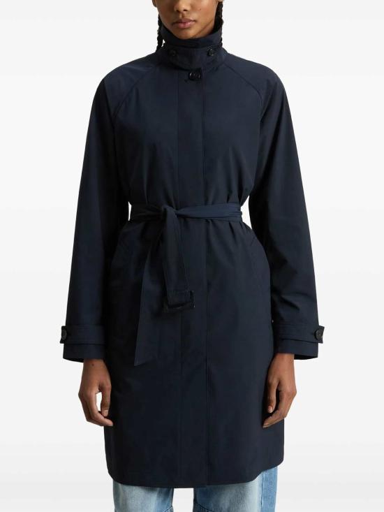  울리치 트렌치 코트 여름  멜튼 블루 - WOOLRICH