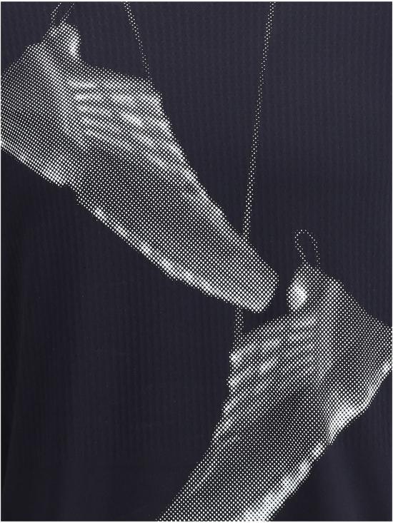  MM6 메종마르지엘라 긴팔 티셔츠 Mm6 메종 마르지엘라 Mm6 X 살로몬 긴팔 저지 - MM6 MAISON MARGIELA