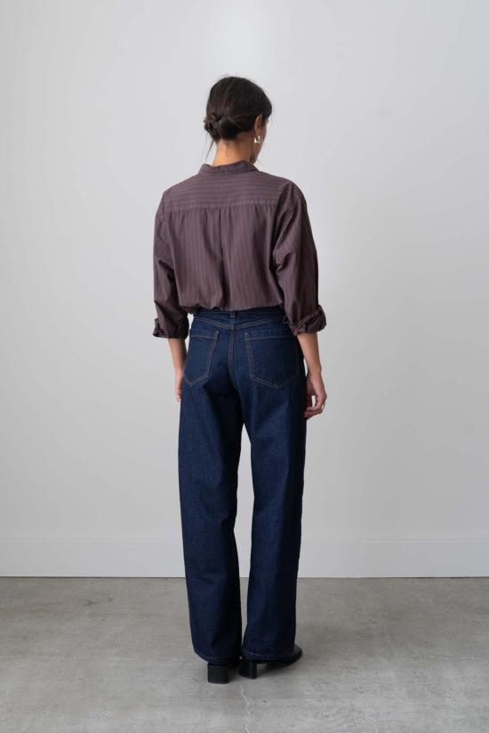  왈츠 데님 팬츠 와이드핏 진 - WALTZ