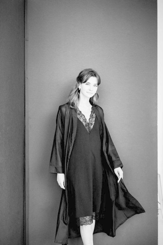  살루아 란제리 숏 원피스 Salua 란제리 Simone 짧은 가운 멀티 - SALUA LINGERIE