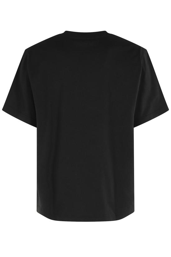  겐조 탑 보케 플라워 오버사이즈 티셔츠 J 블랙 - KENZO