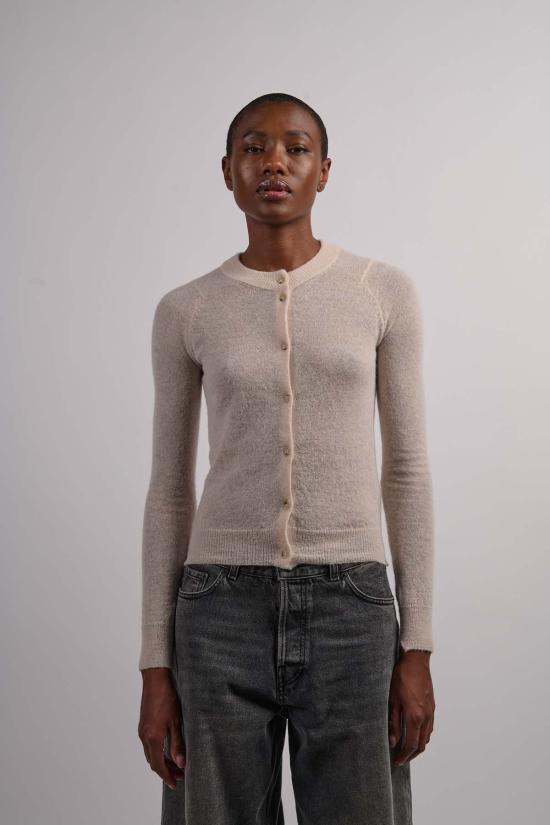  하이쿠레 긴팔 티셔츠 록시  페이디드 핑크