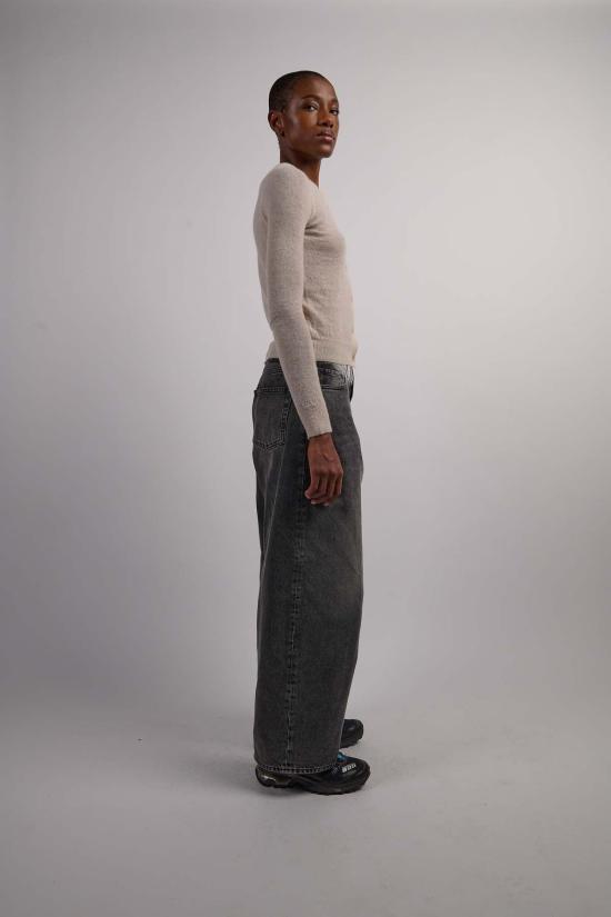  하이쿠레 긴팔 티셔츠 록시  페이디드 핑크 - HAIKURE