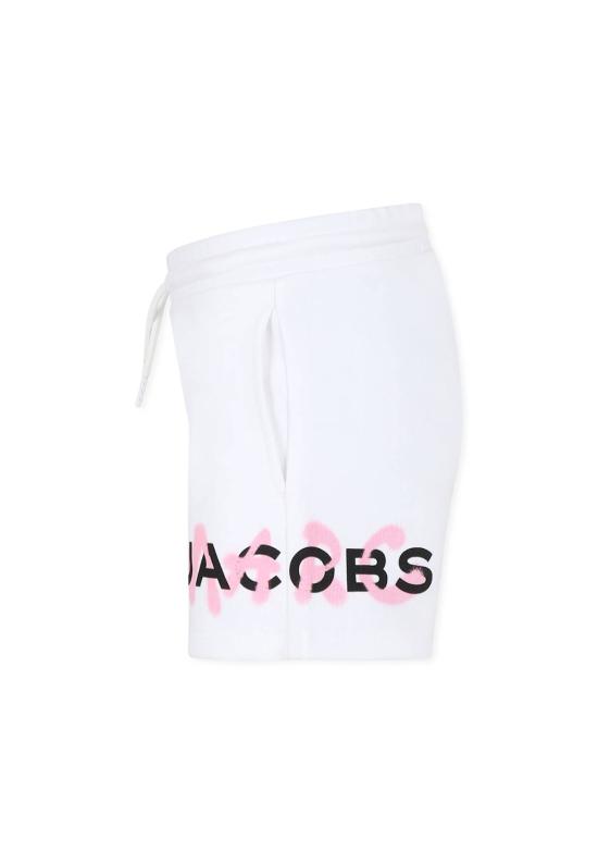  [키즈] 마크제이콥스 쇼츠/버뮤다 마크 제이콥스 아동용 로고 반바지 (화이트) - MARC JACOBS