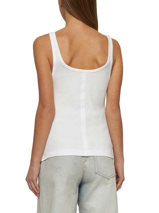  MM6 메종마르지엘라 블라우스 Mm6 메종 마르지엘라 탱크탑 베이지 - MM6 MAISON MARGIELA