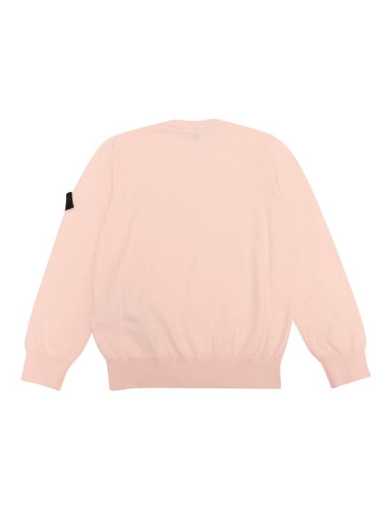  [키즈] 스톤 아일랜드 풀오버 키즈  스웨터 핑크 - STONE ISLAND