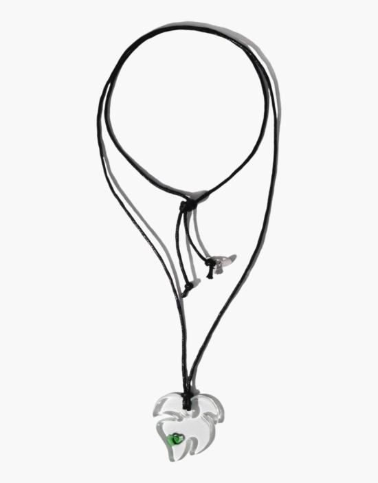  클레드 목걸이/팬던트 잎 조각 목걸이