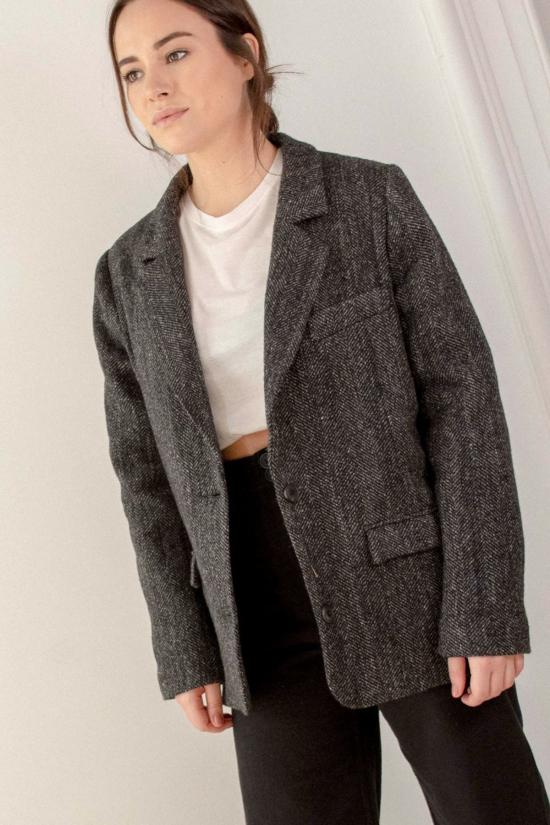  suzie winkle 자켓 수지 윙클 키스 재킷 그레이스톤