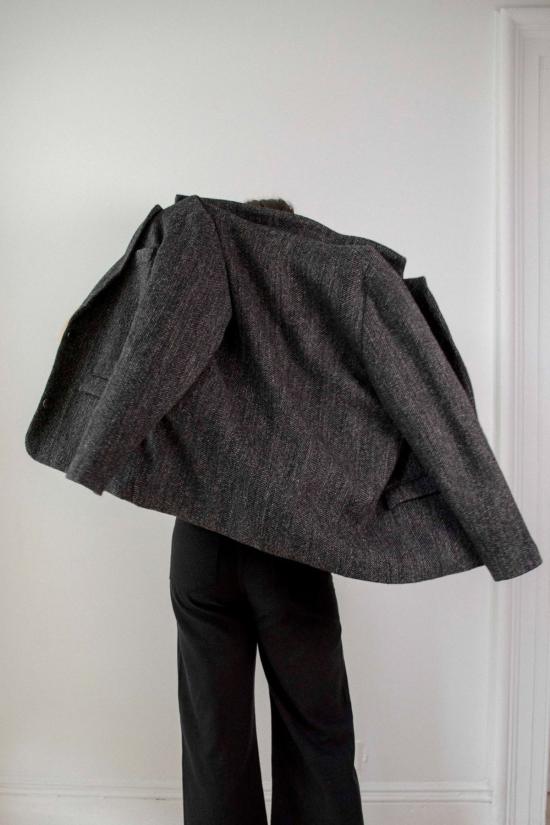  suzie winkle 자켓 수지 윙클 키스 재킷 그레이스톤 - OTHER BRANDS