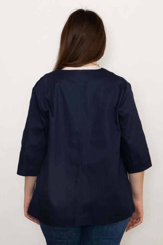  루오한 데님 자켓 Ruohan Roti 오픈 재킷 데님 - RUOHAN