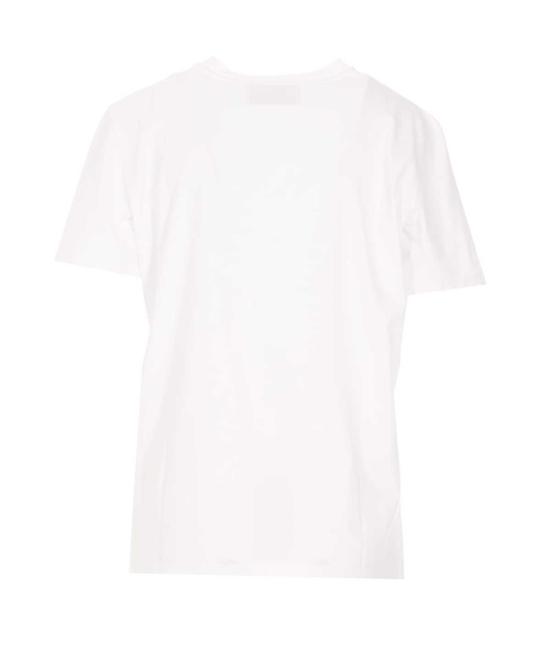  골든구스 반팔 티셔츠 골든 구스 로고 티셔츠 비앙코 - GOLDEN GOOSE