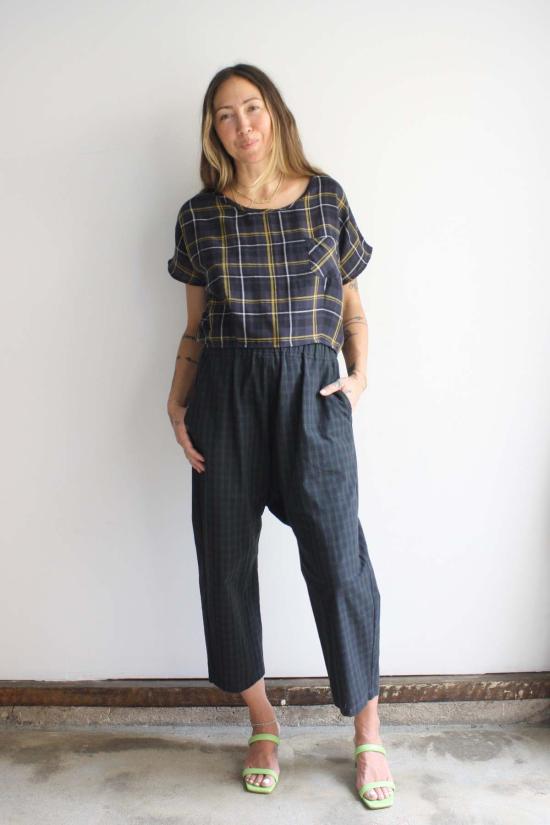  Myrtle 반팔 티셔츠 머틀 틸리 탑 미드나잇 - OTHER BRANDS