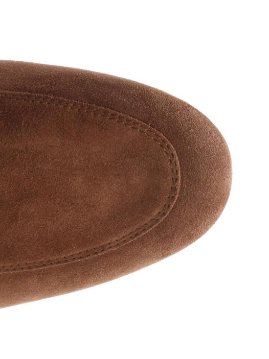  토즈 로퍼 스웨이드  브라운 - TODS