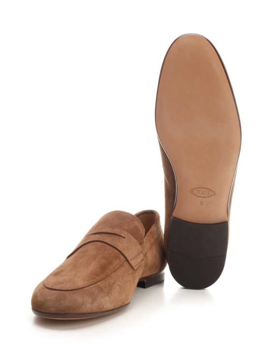  토즈 로퍼 스웨이드  브라운 - TODS