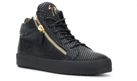  쥬세페자노티 스니커즈 주세페 자노티 크리스 리자드 이펙트  블랙 - GIUSEPPE ZANOTTI