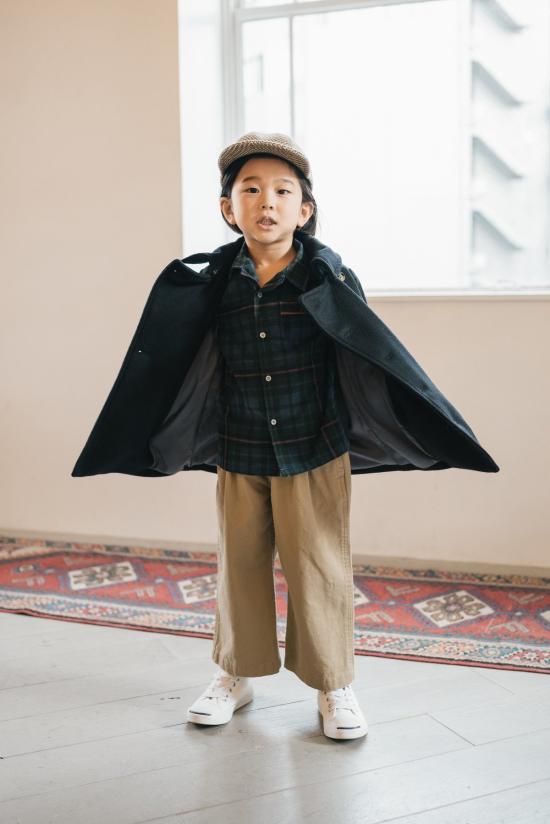  [키즈] East End Highlanders 트레이닝/조거 팬츠 키즈 이스트 엔드 하이랜더스 프렌치 트라우저 베이지 - OTHER BRANDS