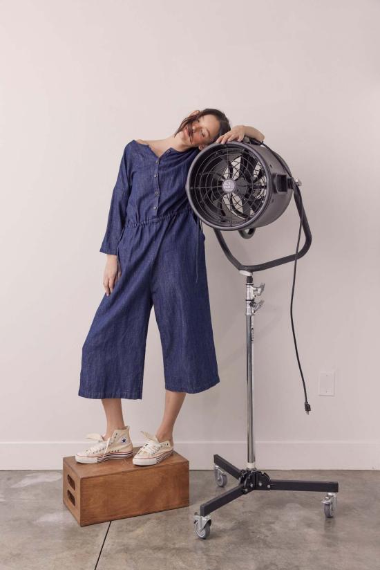  amente 점프수트 아멘테 데님 버튼다운  D. 블루 - OTHER BRANDS