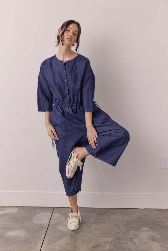  amente 점프수트 아멘테 데님 버튼다운  D. 블루 - OTHER BRANDS