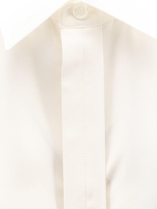  버버리 긴팔 셔츠 실크  화이트 - BURBERRY