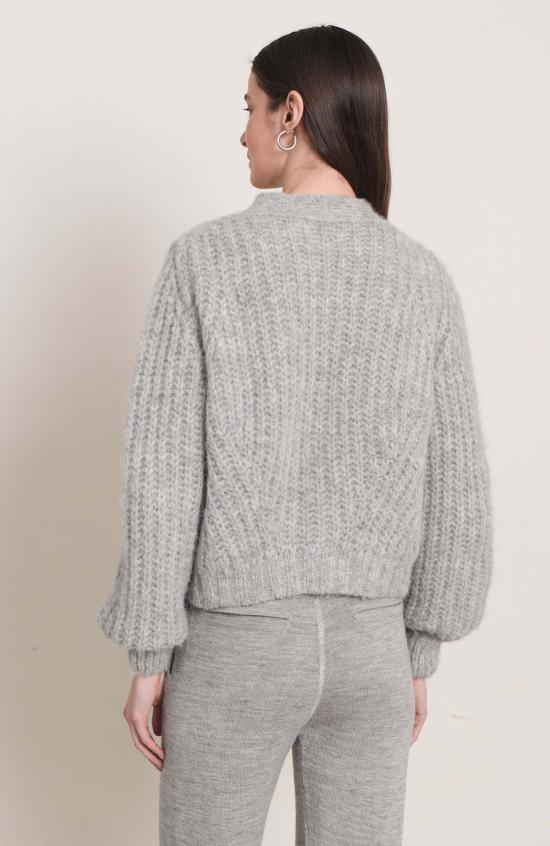  ELEVEN SIX 가디건 일레븐 식스 사라 카디 페일 그레이 - OTHER BRANDS