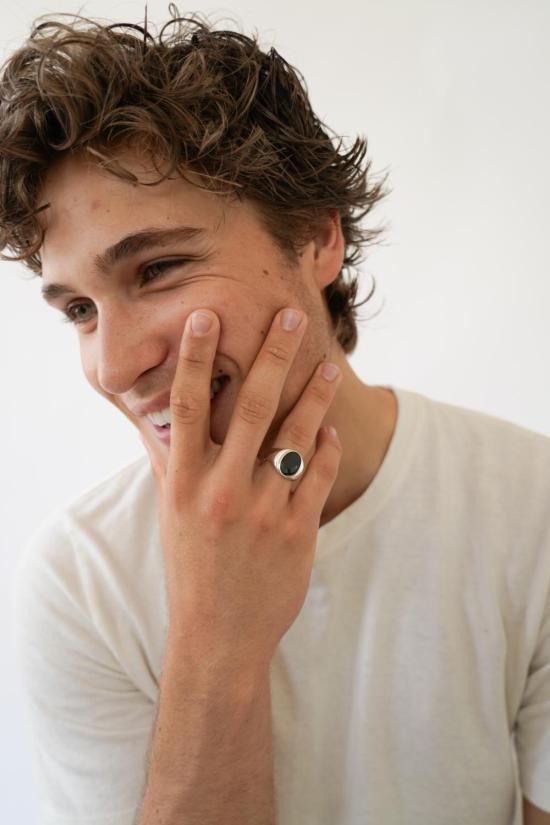  오디세이아 반지 오디세아 펄무테 오닉스 링