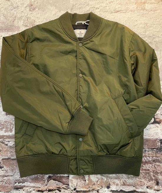  Reigning Champ 봄버 자켓 현 챔피언 에코닐 나일론 스타디움 재킷