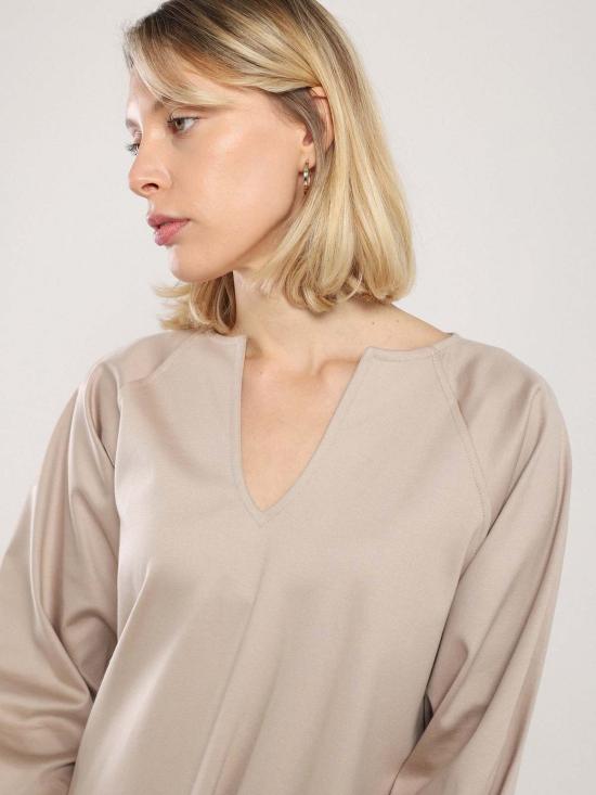  나지라 긴팔 티셔츠 비바 탑 - NAZEERAH