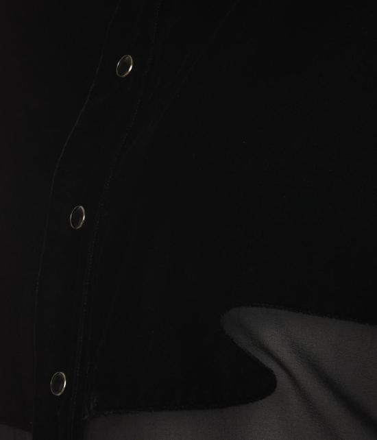  톰포드 블라우스 톰 포드 조젯 셔츠 블랙 - TOMFORD