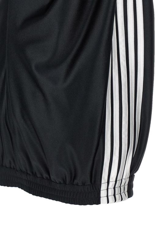  발렌시아가 숏 원피스 트랙수트 드레스 화이트/블랙 - BALENCIAGA