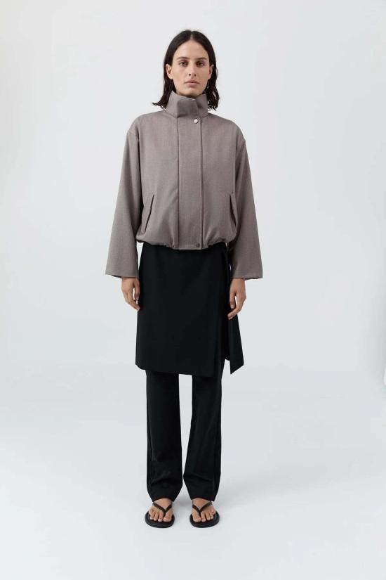  세인트아그니 봄버 자켓 St. Agni Oupa 플라이트 재킷 Doe