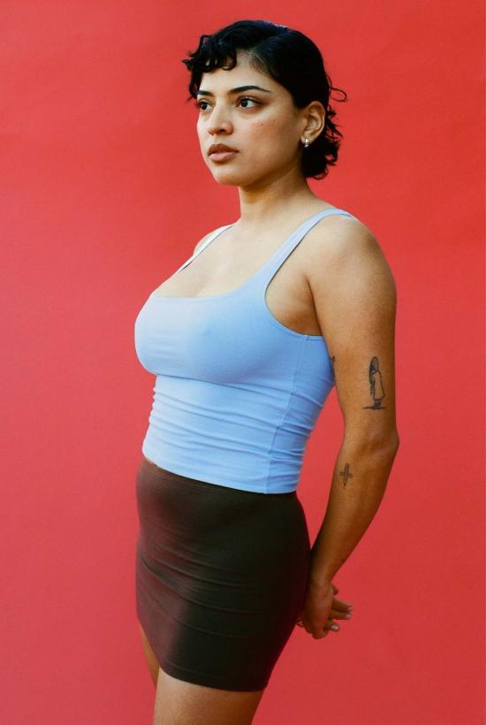  질 로드리게즈 민소매 티셔츠 길 로드리게스 튜브 컨버터블 탑 - GIL RODRIGUEZ