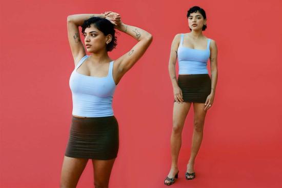  질 로드리게즈 민소매 티셔츠 길 로드리게스 튜브 컨버터블 탑 - GIL RODRIGUEZ